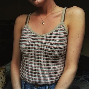 Vintage sweater tank top